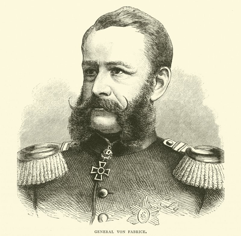 General Von Fabrice, octubre 1870 de English School