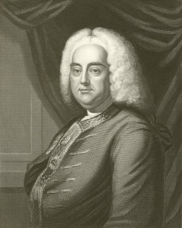 George F Handel de English School