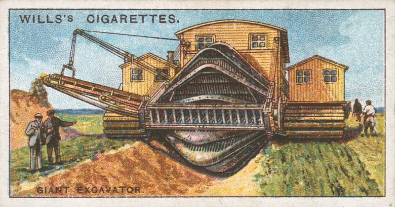 Excavadora gigante de English School