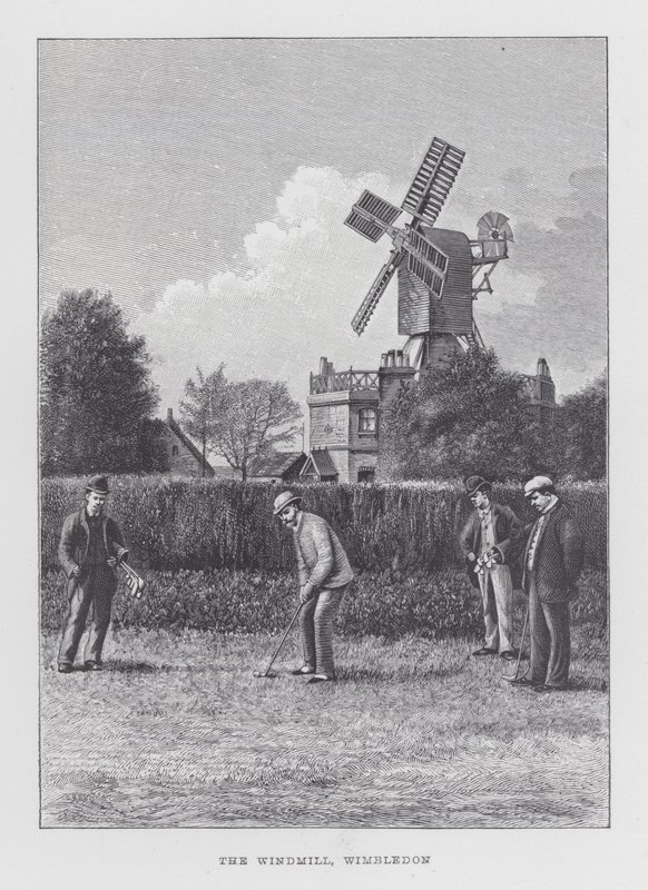 Golf: El molino de viento, Wimbledon de English School