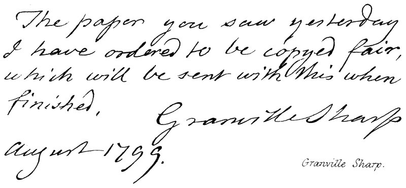 Granville Sharp de English School