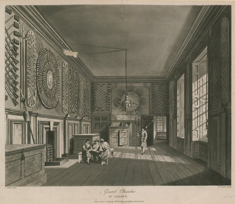 Sala de Guardia en el Palacio de St. James de English School