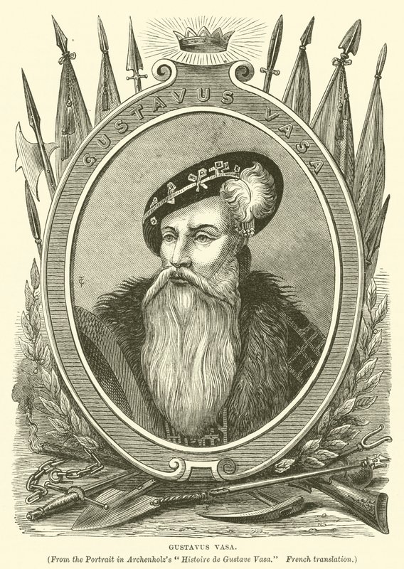 Gustavo Vasa (grabado) de English School