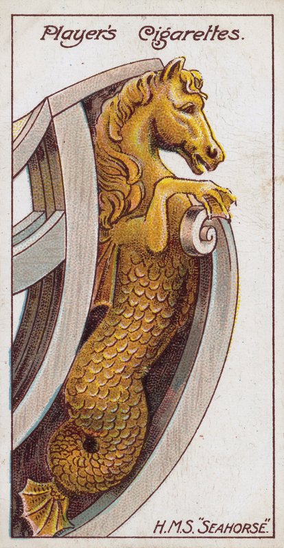HMS "Seahorse" (cromolito) de English School