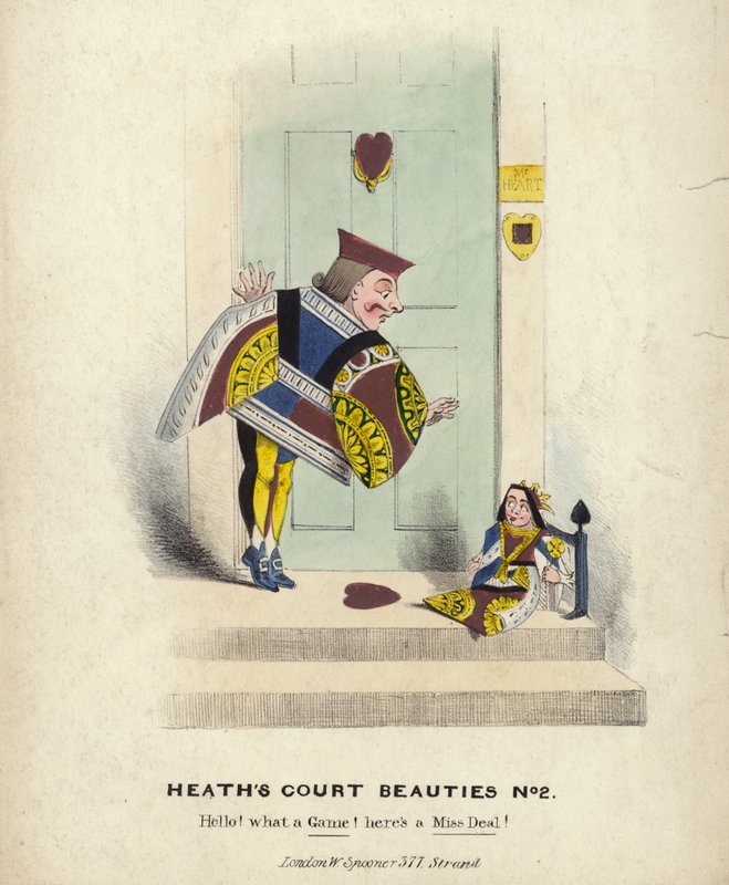 Bellezas de la Corte de Heath de English School