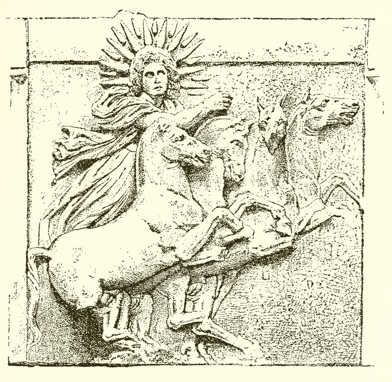 Helios en su Carro de English School