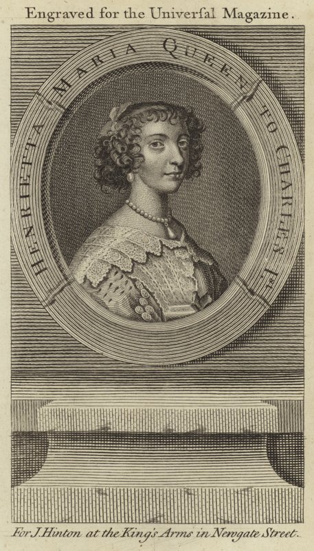 Henrietta Maria, Reina de Carlos I de English School