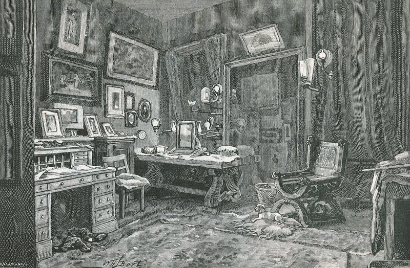 Camerino de Henry Irving de English School