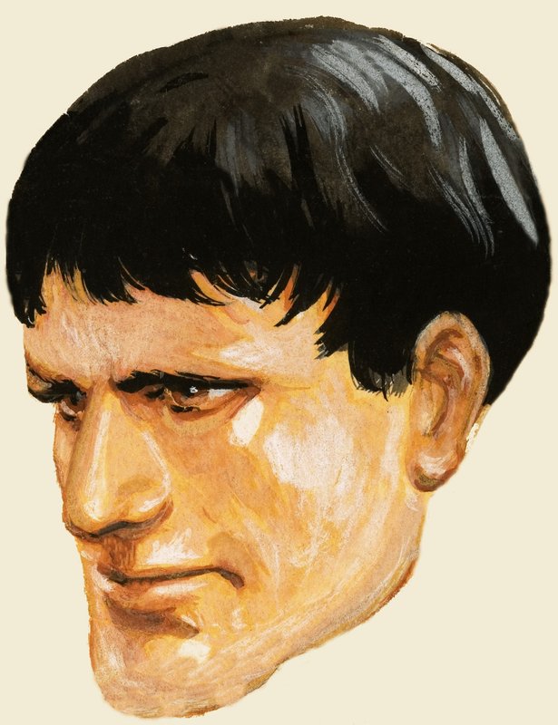 Héroe de Alejandro de English School