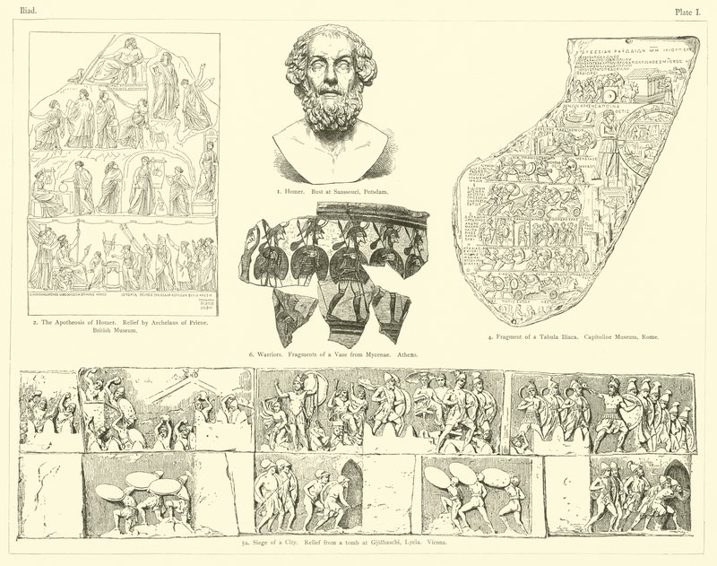La Ilíada de Homero de English School