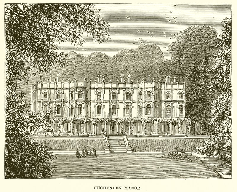 Manor de Hughenden de English School