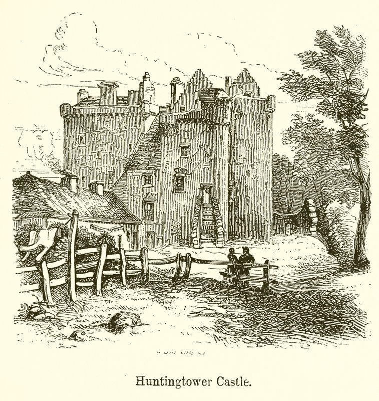 Castillo de Huntingtower de English School