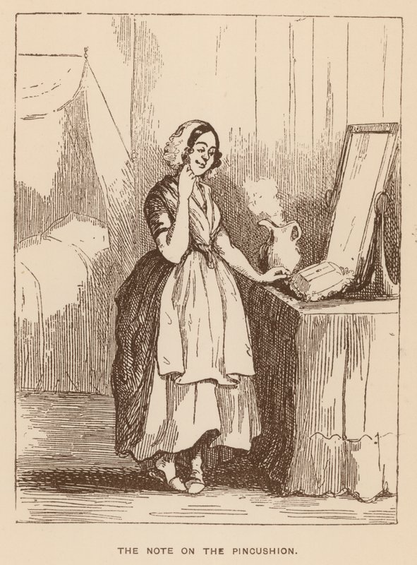 Ilustración para Vanity Fair de Thackeray de English School