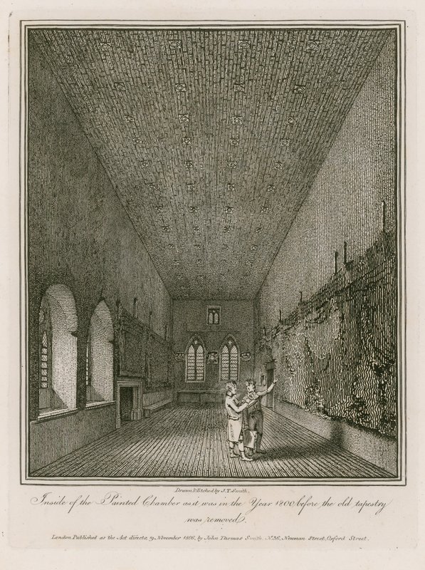 Interior de la Cámara Pintada de English School