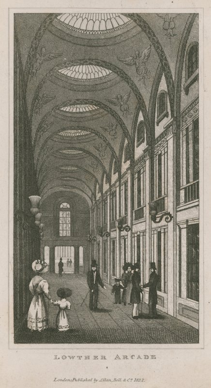 Interior de Lowther Arcade de English School