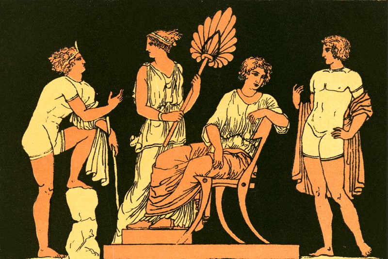 Ifigenia y Orestes de English School