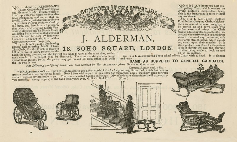 J Alderman, 16 Soho Square, Londres de English School