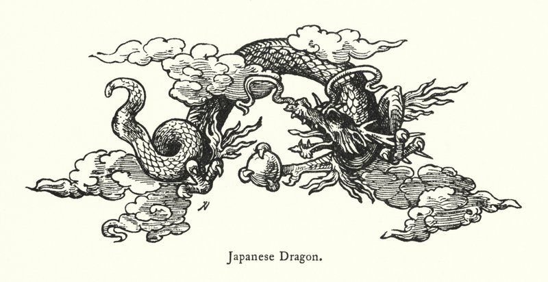 Dragón Japonés de English School