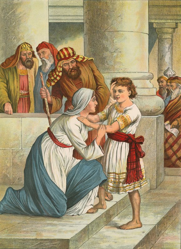 Jesús en el templo de English School