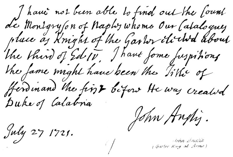 John Anstis de English School