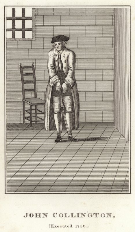 John Collington, Ejecutado 1750 de English School