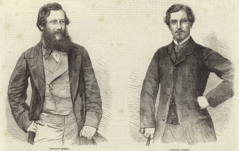 John Hanning Speke y James Augustus Grant de English School