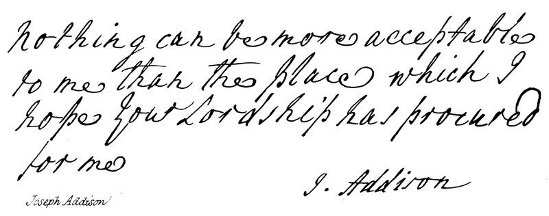 Joseph Addison de English School
