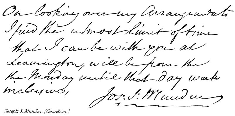 Joseph S Munden (Comediante) de English School