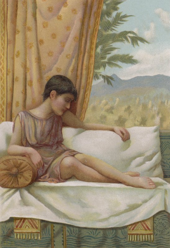 El sueño de José (cromolito) de English School