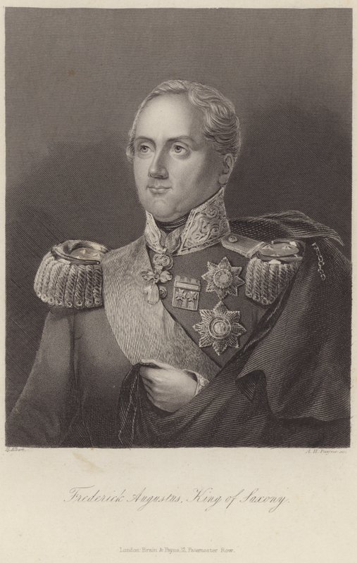 Rey Federico Augusto I de Sajonia de English School