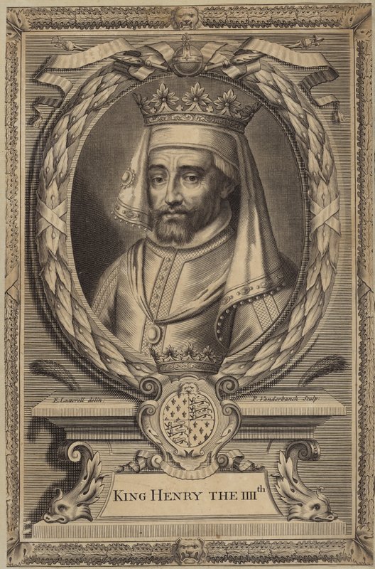 Rey Enrique III de Inglaterra de English School