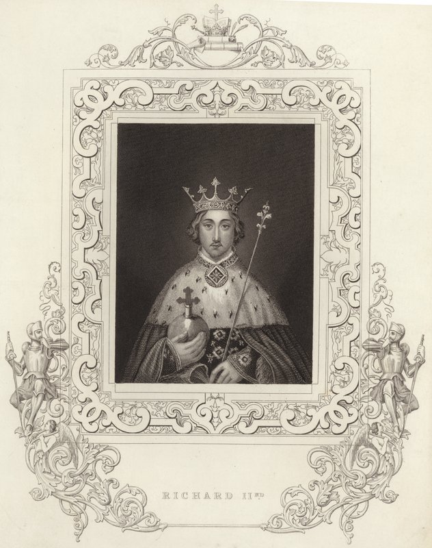 Rey Ricardo II de Inglaterra de English School