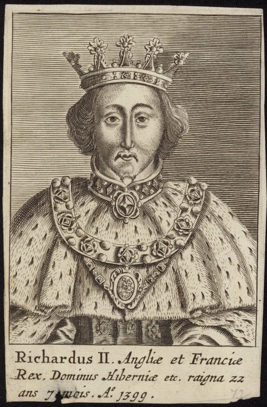 Rey Ricardo II de Inglaterra de English School