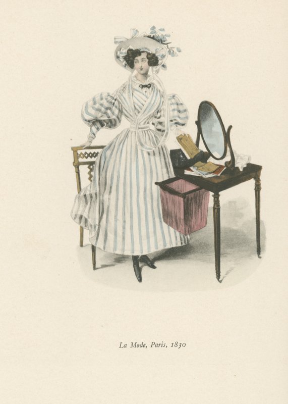 La Mode, París, 1830 de English School