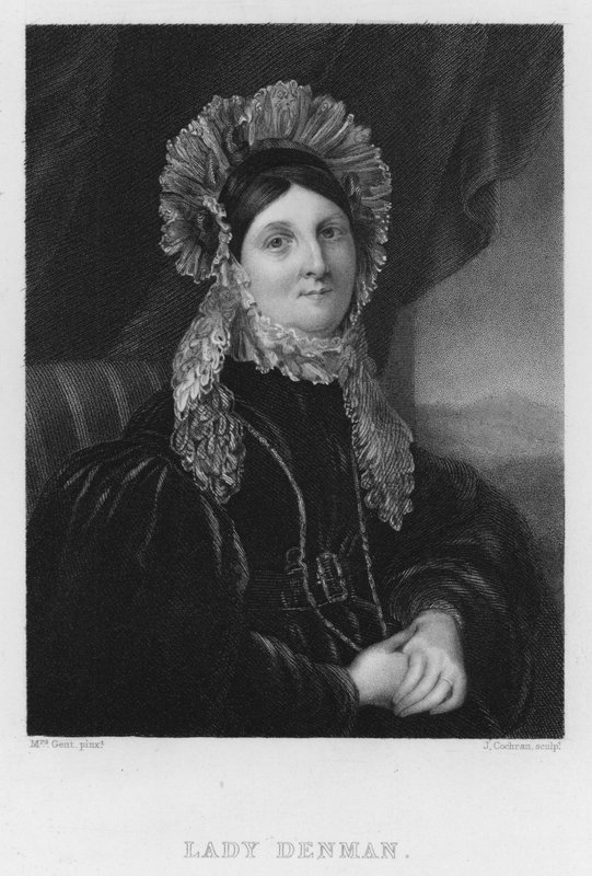 Lady Denman (grabado) de English School