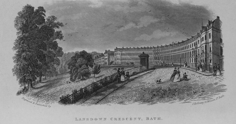 Lansdown Crescent, Bath de English School