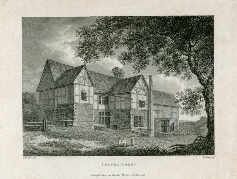 Abadía de Lesnes en Kent de English School