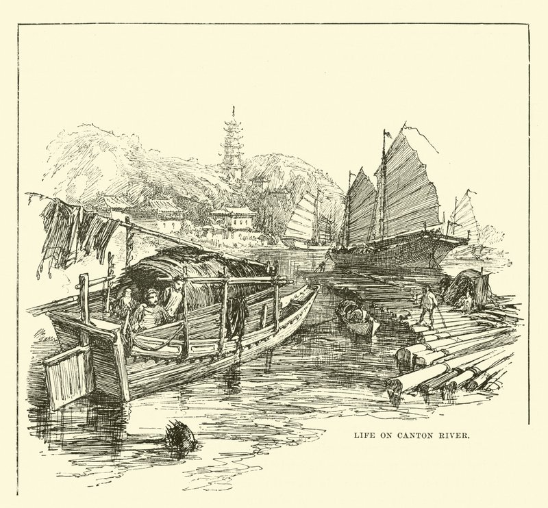 Vida en el río Cantón de English School