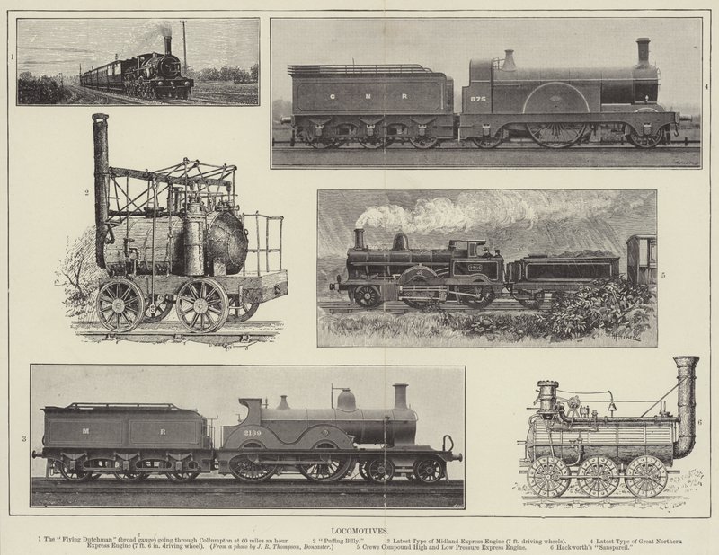 Locomotoras de English School