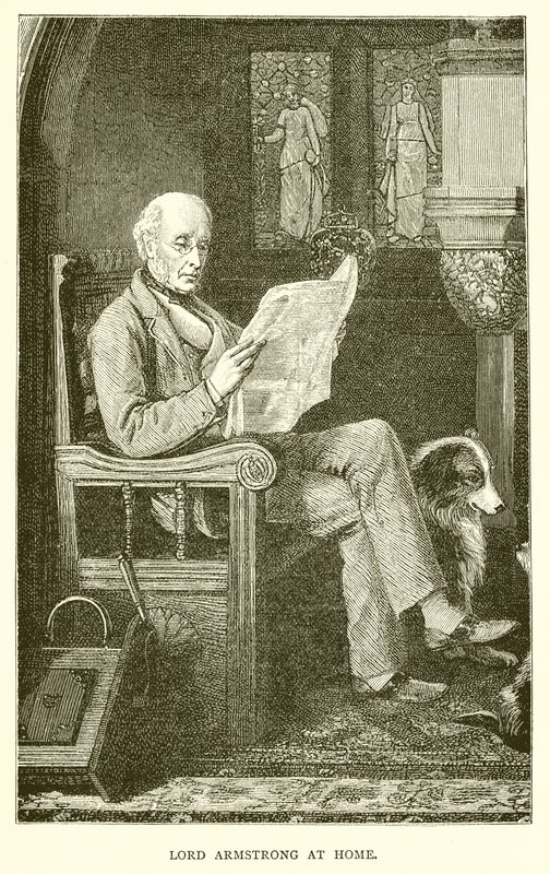 Lord Armstrong en casa de English School