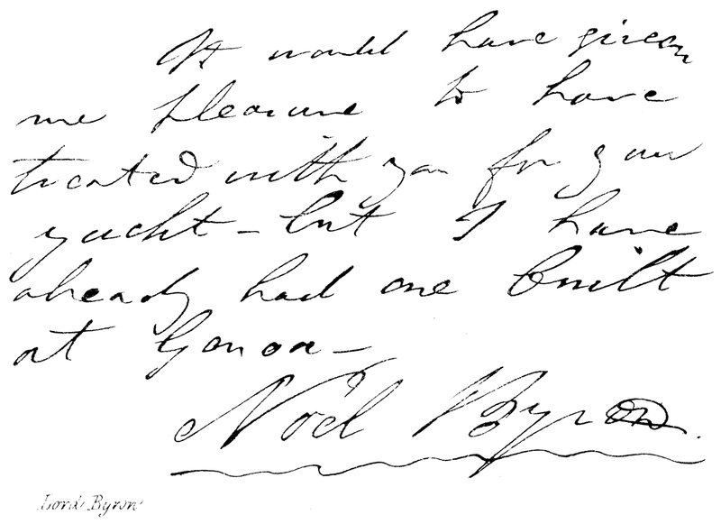 Lord Byron de English School