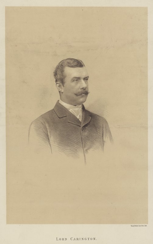 Lord Carington (litografía) de English School