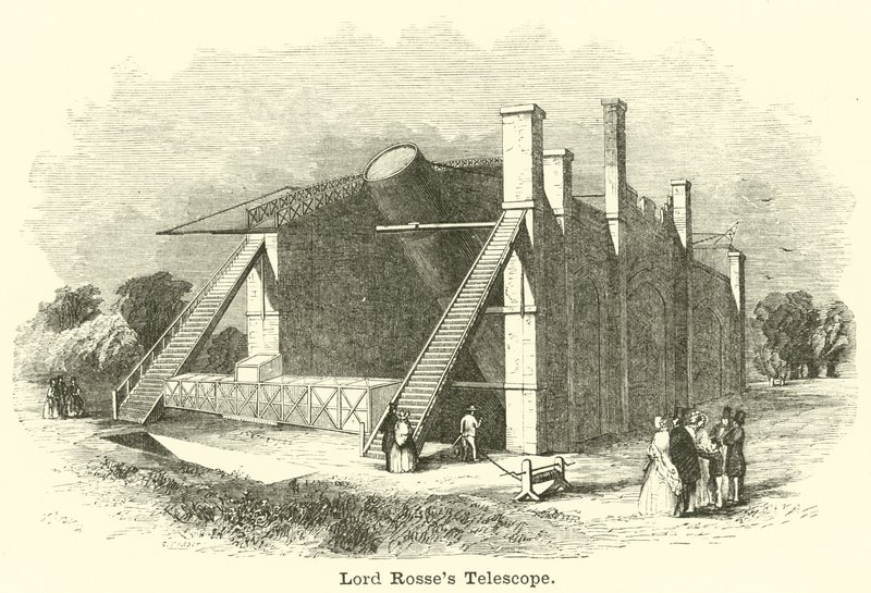 El telescopio de Lord Rosse de English School