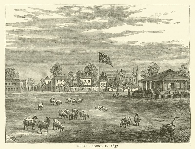 Campo de Lord en 1837 de English School