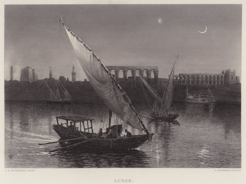 Luxor (grabado) de English School