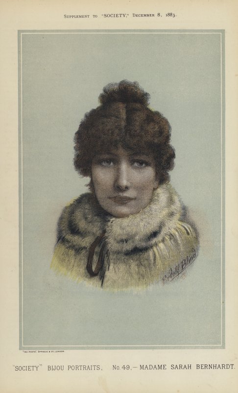 Madame Sarah Bernhardt de English School