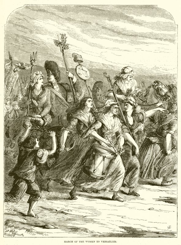 Marcha de las Mujeres a Versalles de English School
