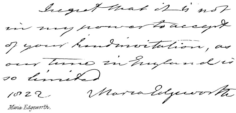 Maria Edgeworth de English School