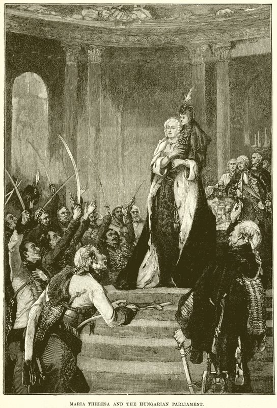 María Teresa y el Parlamento Húngaro de English School