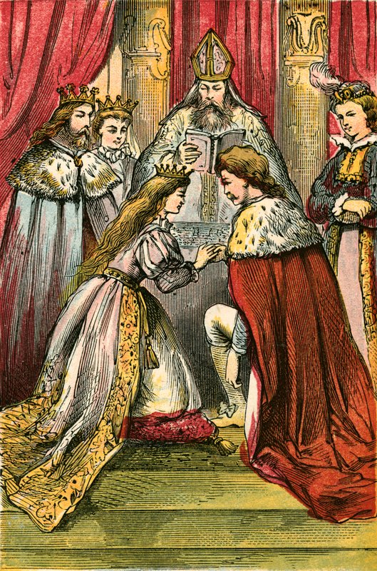 Matrimonio del marqués y la princesa de English School